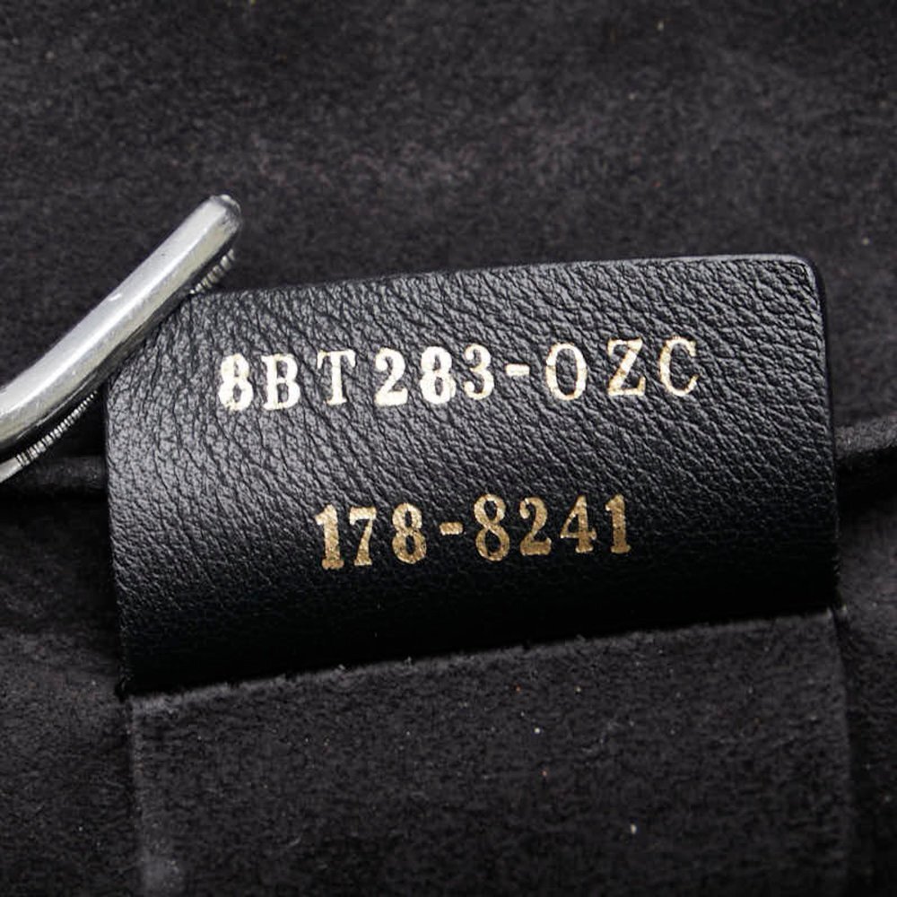 FENDI Black Leather Shoulder Bag - Picture 6 of 7